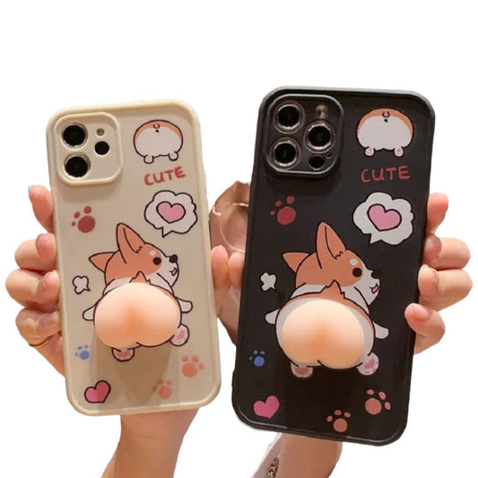 Case Perro Para iPhone 8-10-11 Y 12